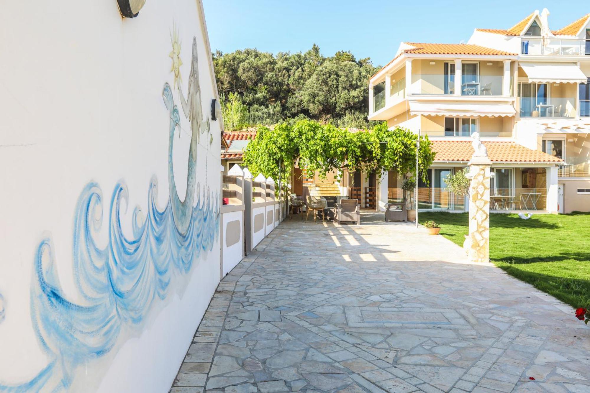 Magdachris Luxury Rooms Агиос-Георгиос-Пагон Экстерьер фото